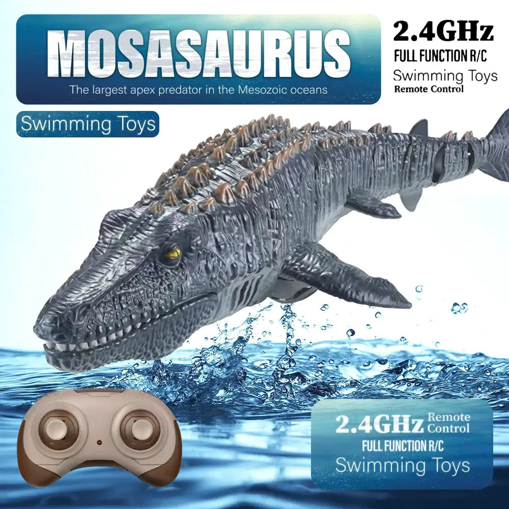2.4G Wireless Charging Remote Control Simulation Dinosaur Water Spray Shark Swing Children's Water Toys