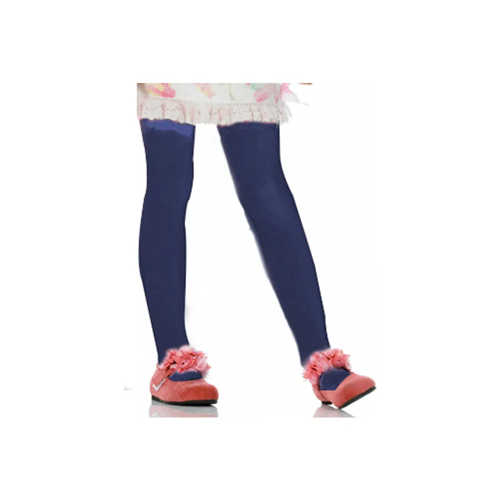 6 Pack Girls Stockings Footed Tights Toddler Ballet Dance Pantyhose Uniform Navy