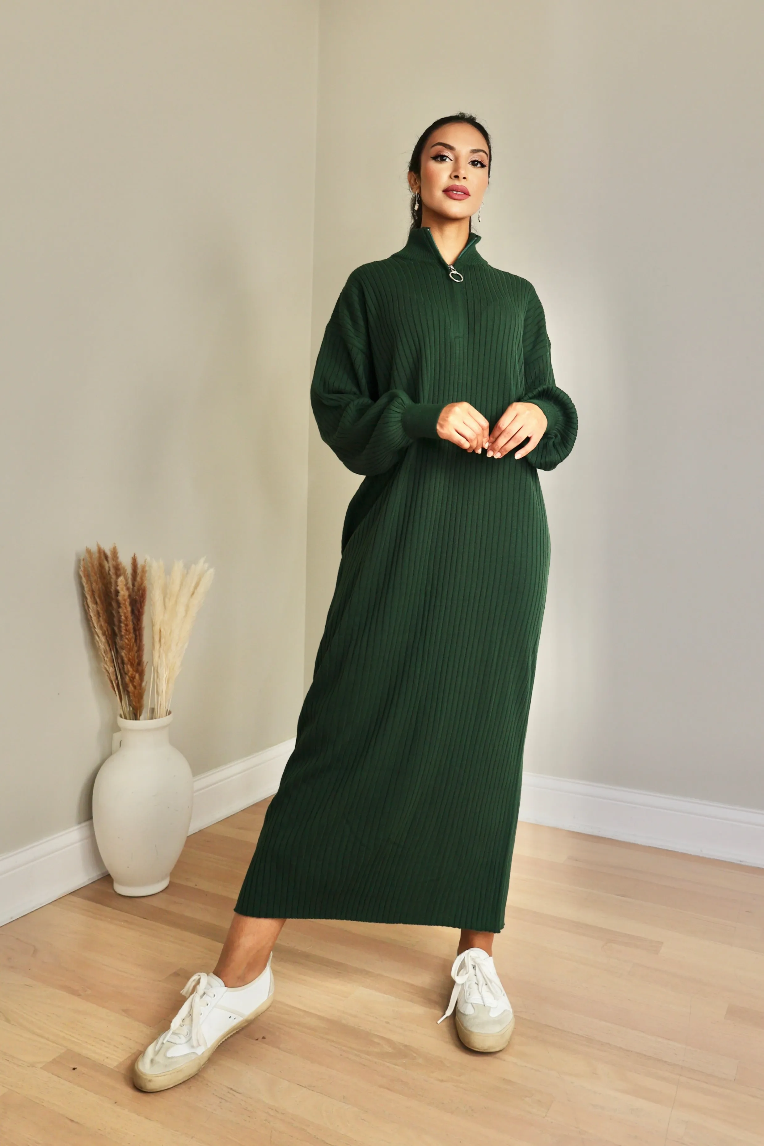 Abby Sweater dress 🦚