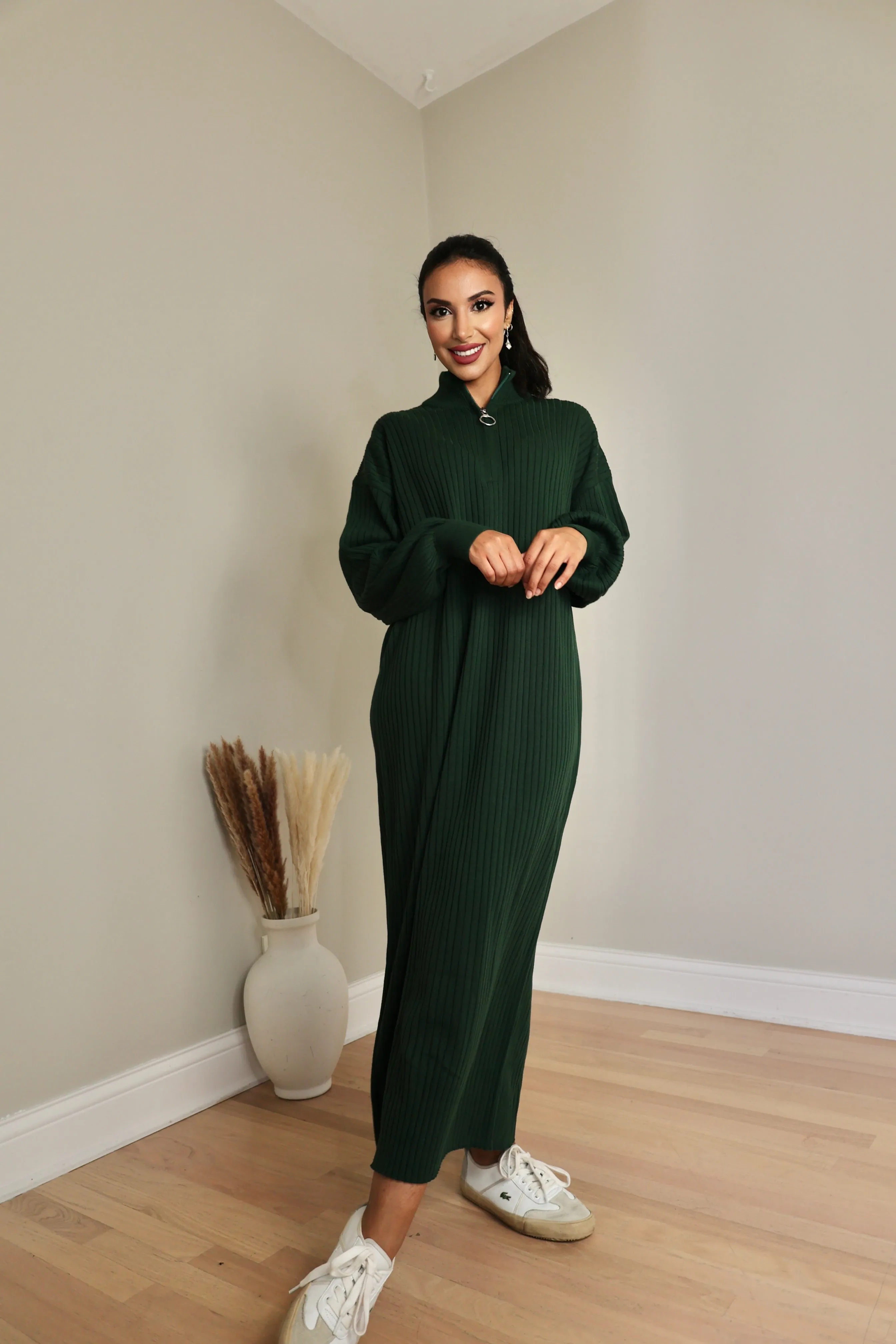 Abby Sweater dress 🦚