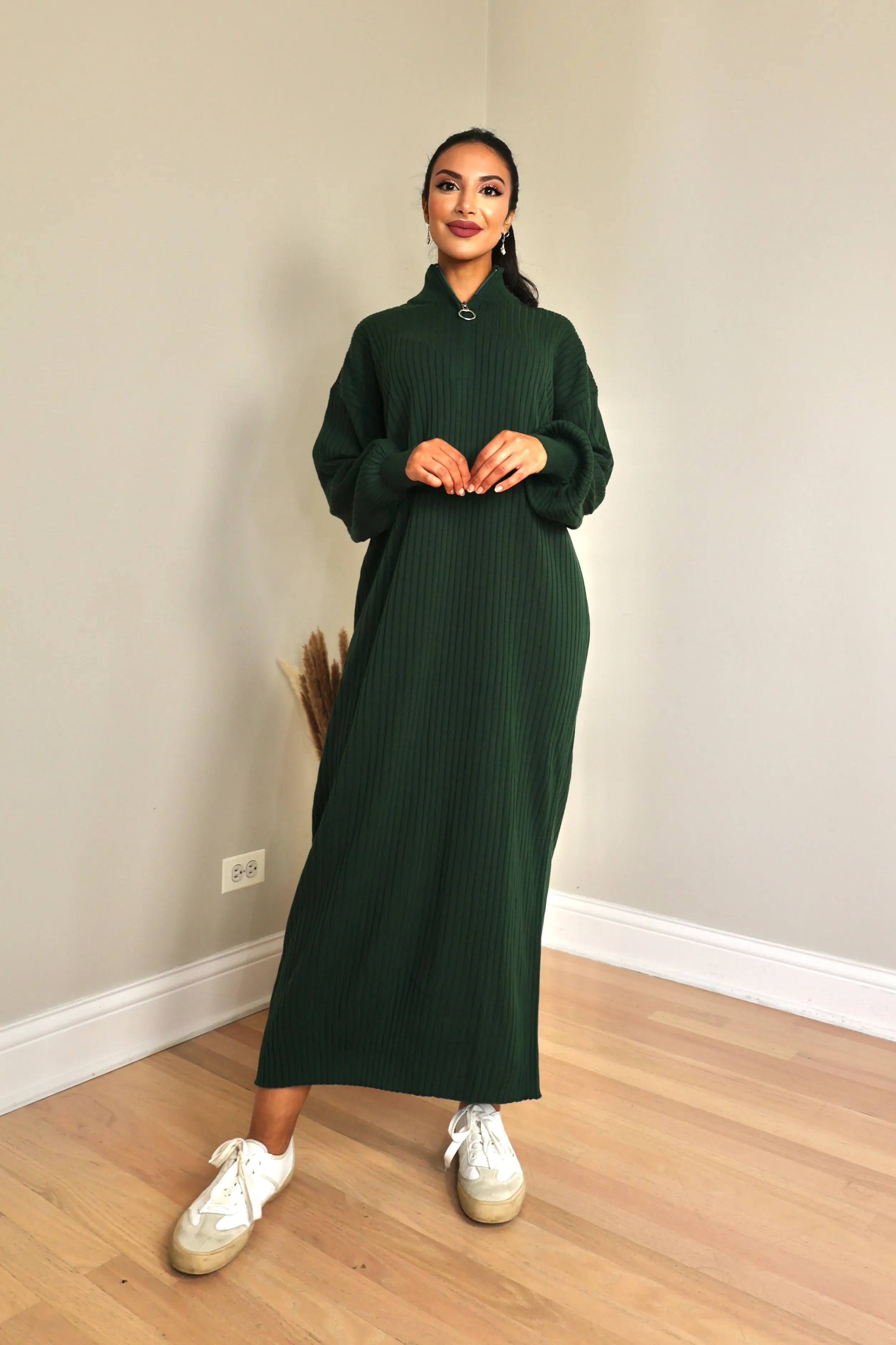 Abby Sweater dress 🦚