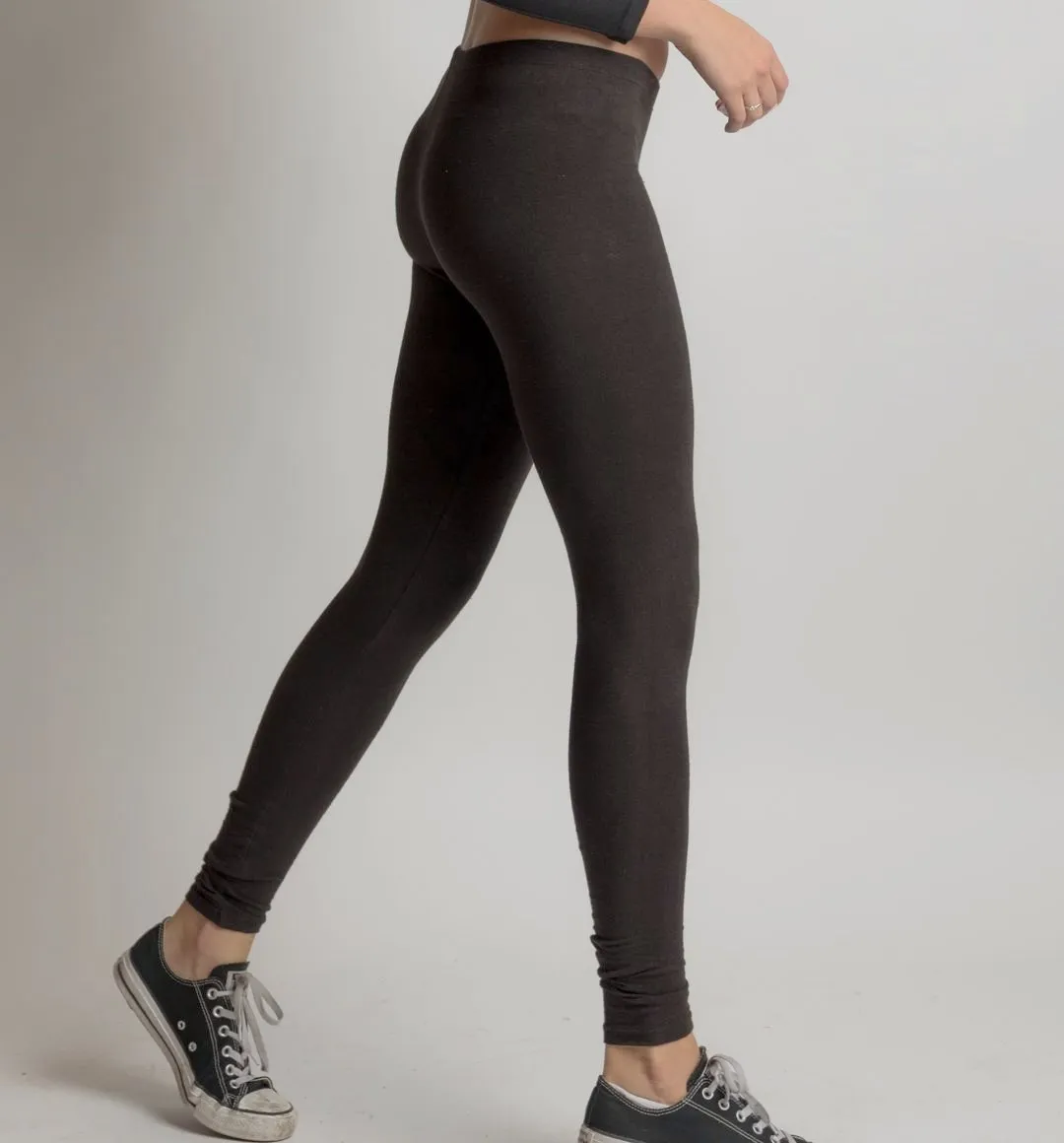 Black Hemp Leggings