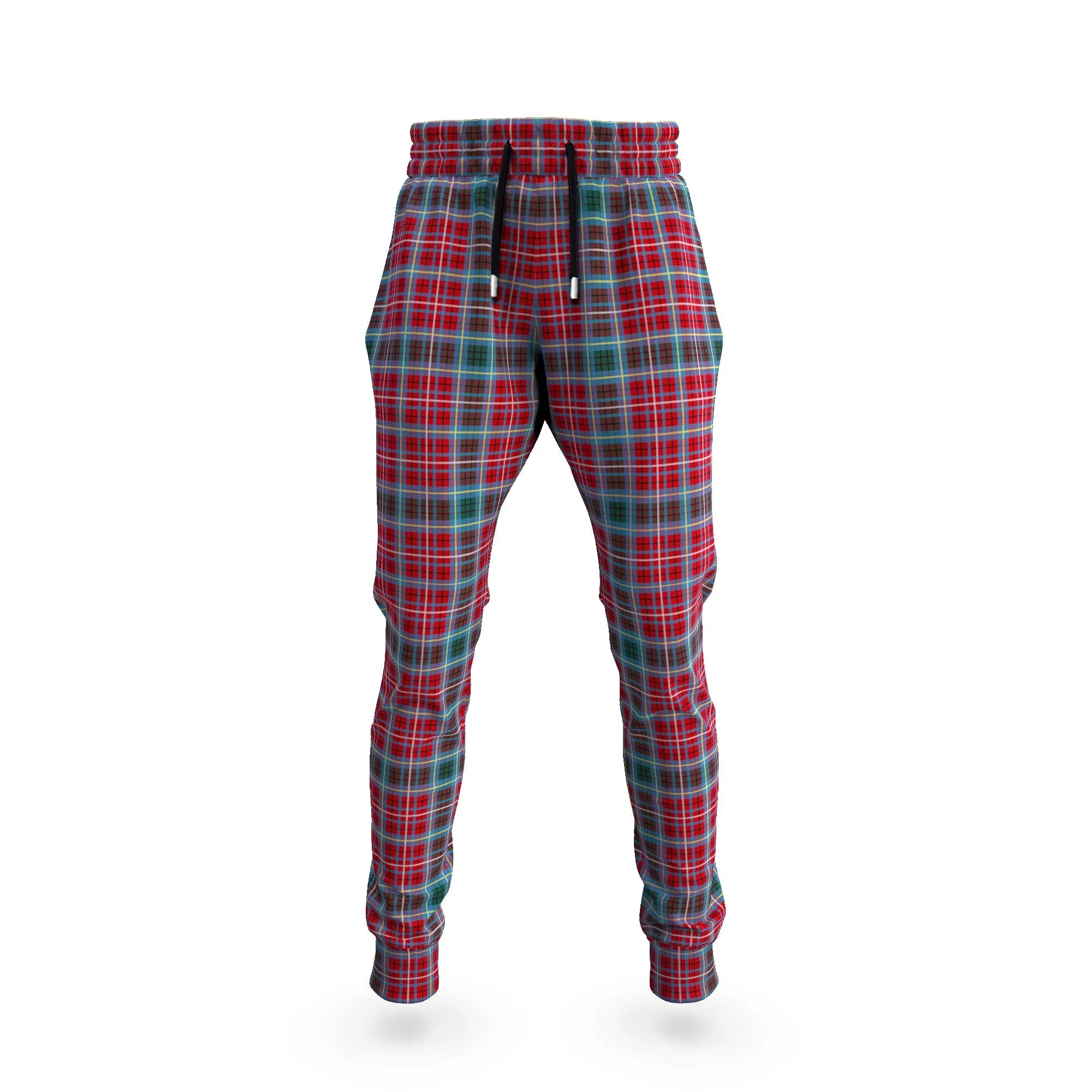 British Columbia Province Canada Tartan Joggers Pants