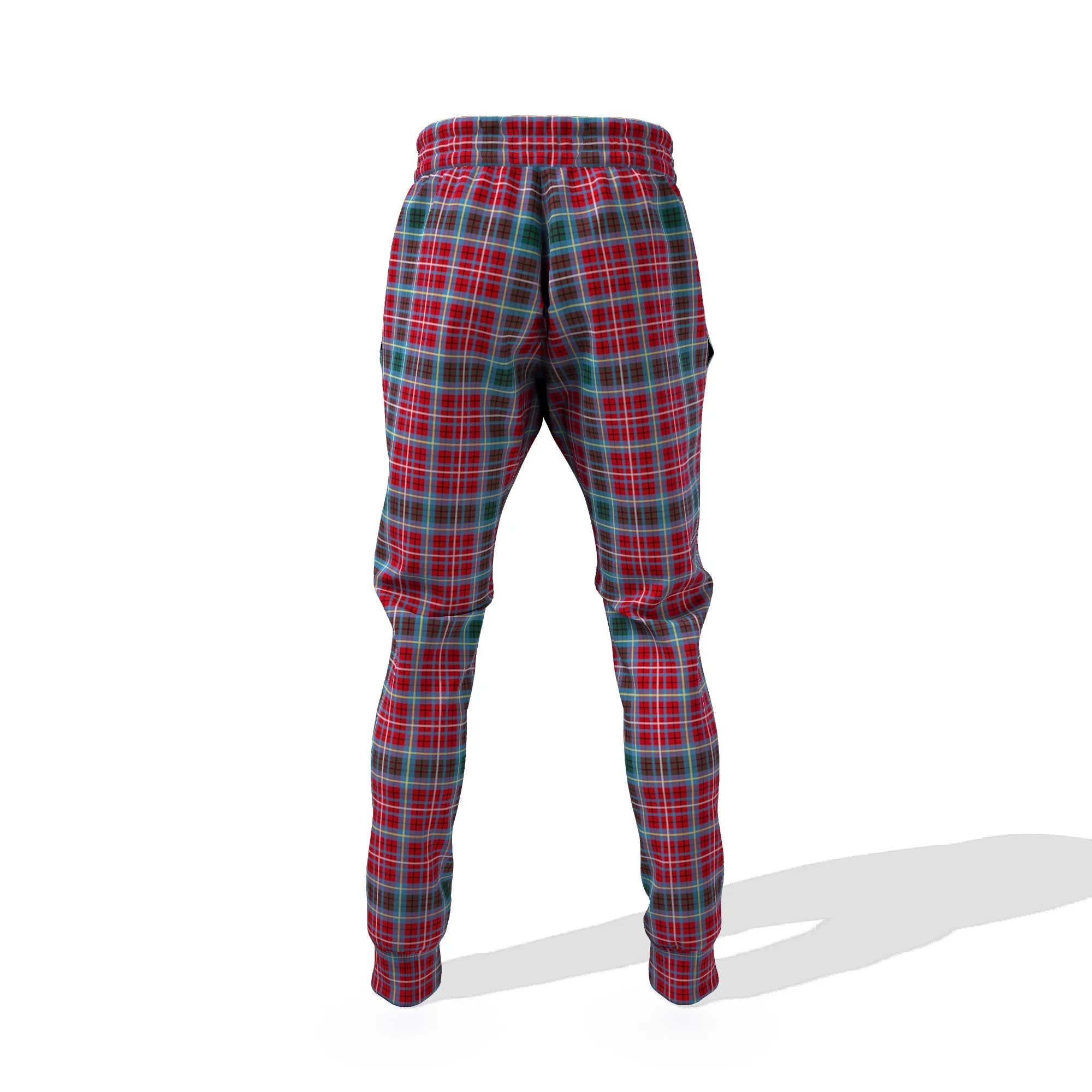 British Columbia Province Canada Tartan Joggers Pants