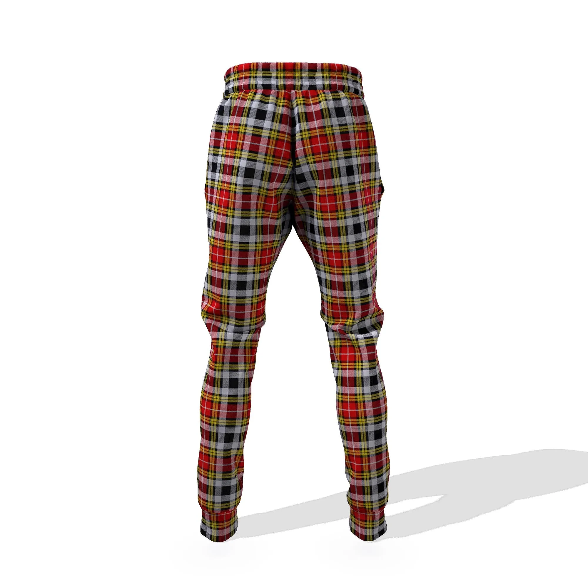 Buchanan Old Dress Tartan Joggers Pants with Family Crest