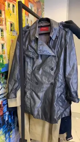 Burberry Double Breasted Trench Coat