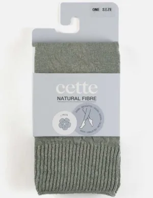Cette Linen Socks 290-12 Castor Grey