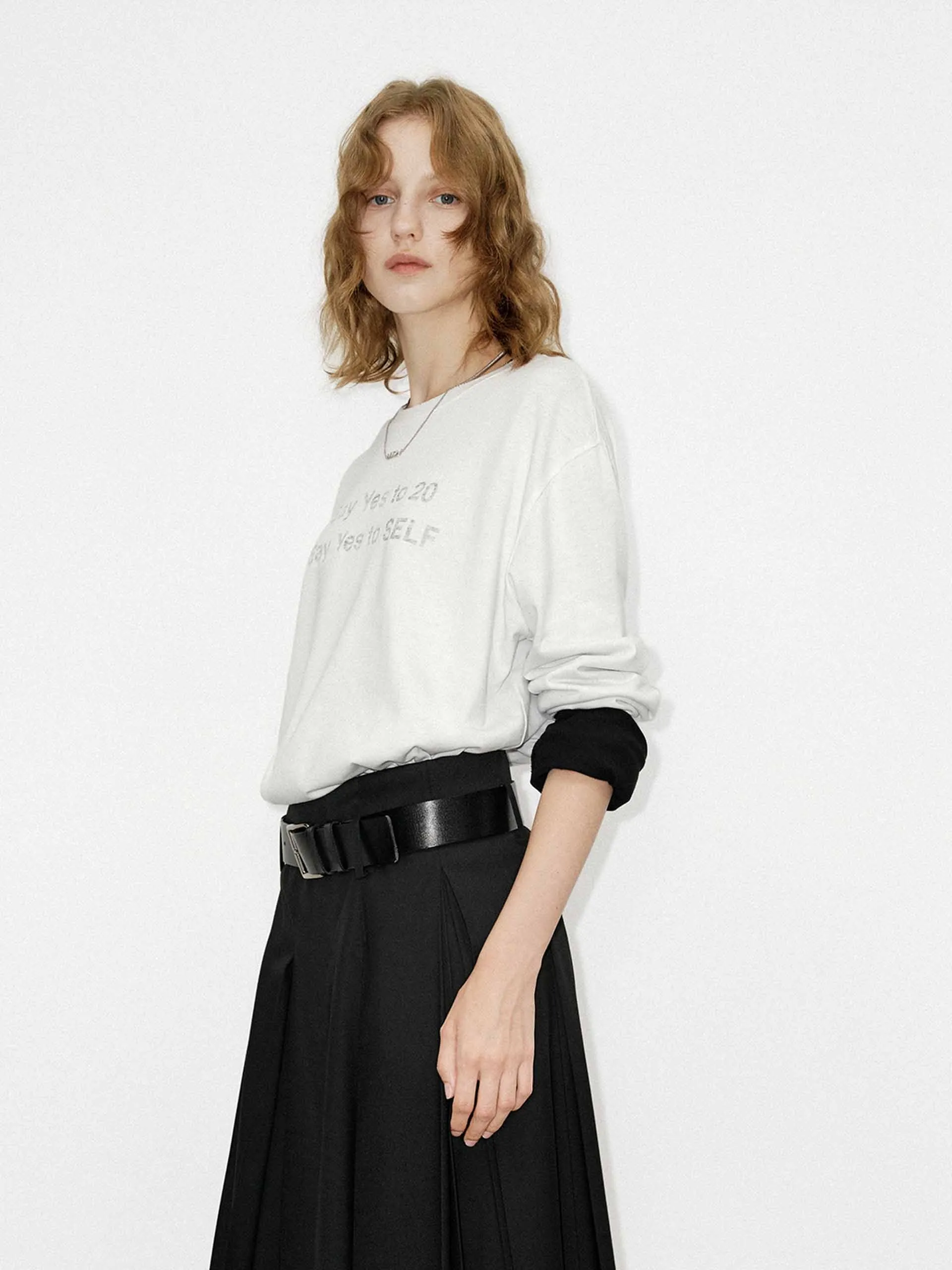 Cotton Hemp Loose T-shirt