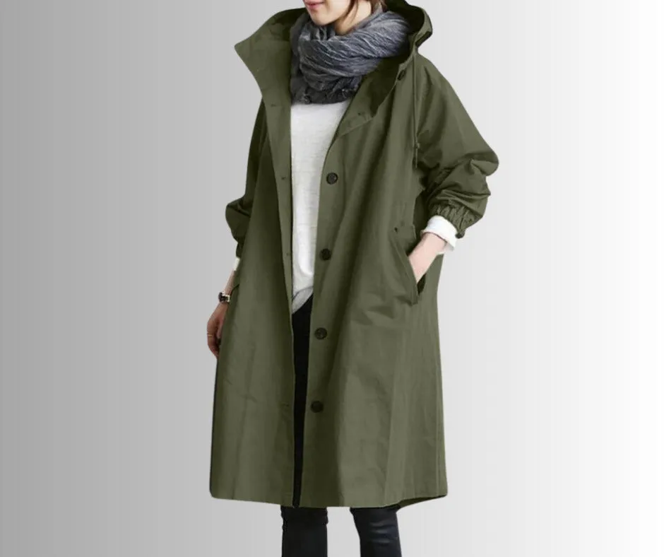 Esra | Elegant Windbreaker Trench Coat