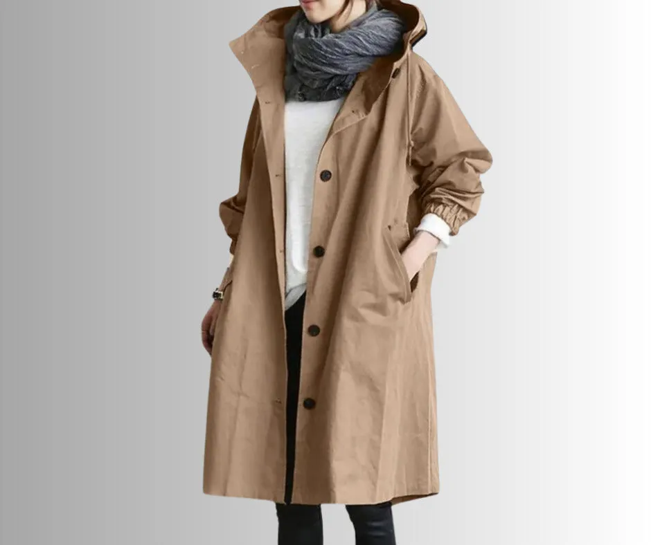 Esra | Elegant Windbreaker Trench Coat