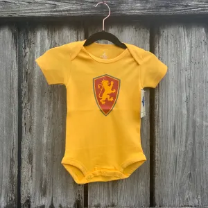 Gold Shield Onesie