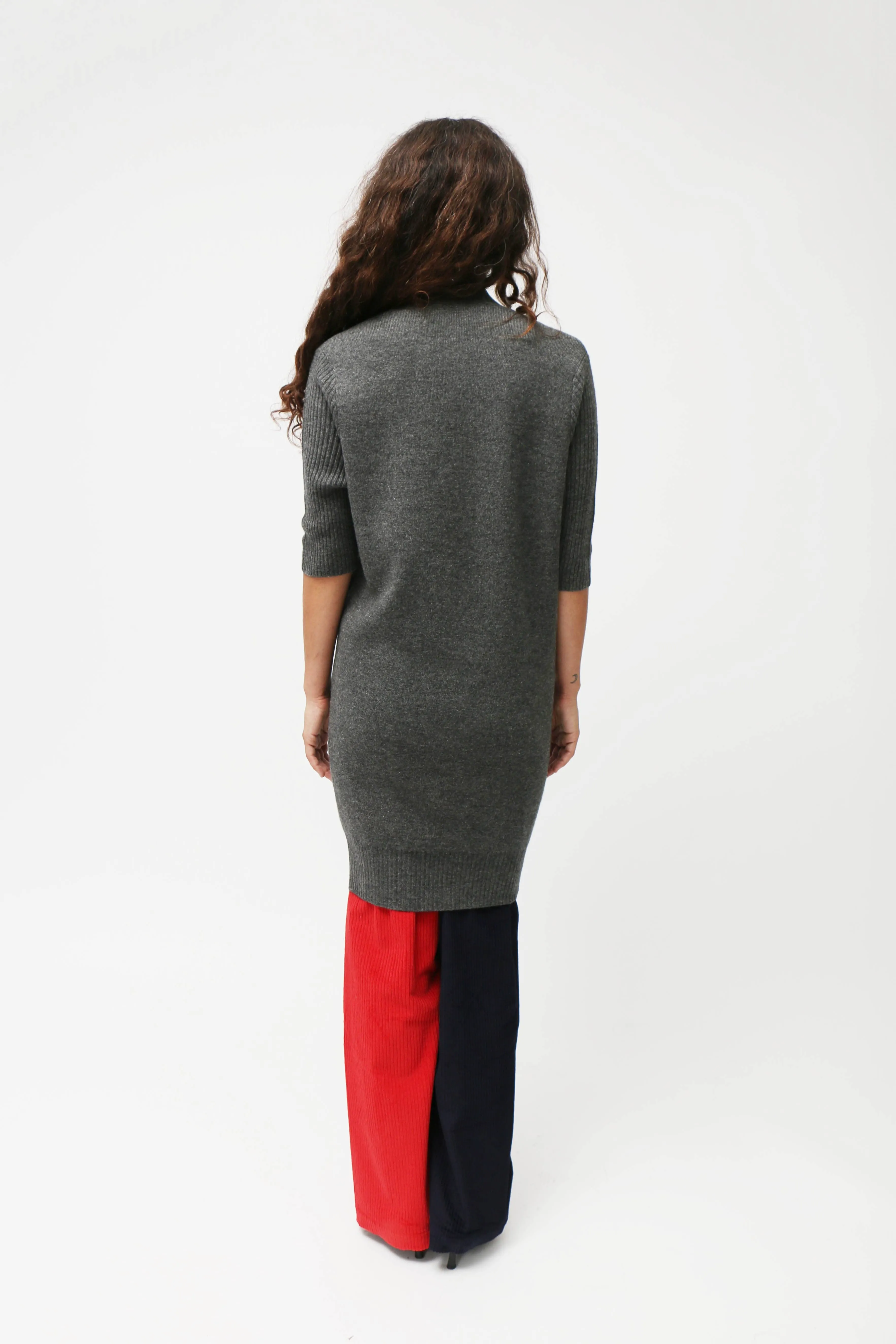 Grey Cashmere Dress