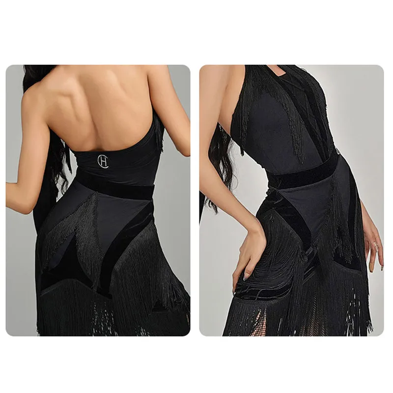 HC Women's Backless Sleeveless Dance Tops Bodysuit Leotards Practice DanceWear