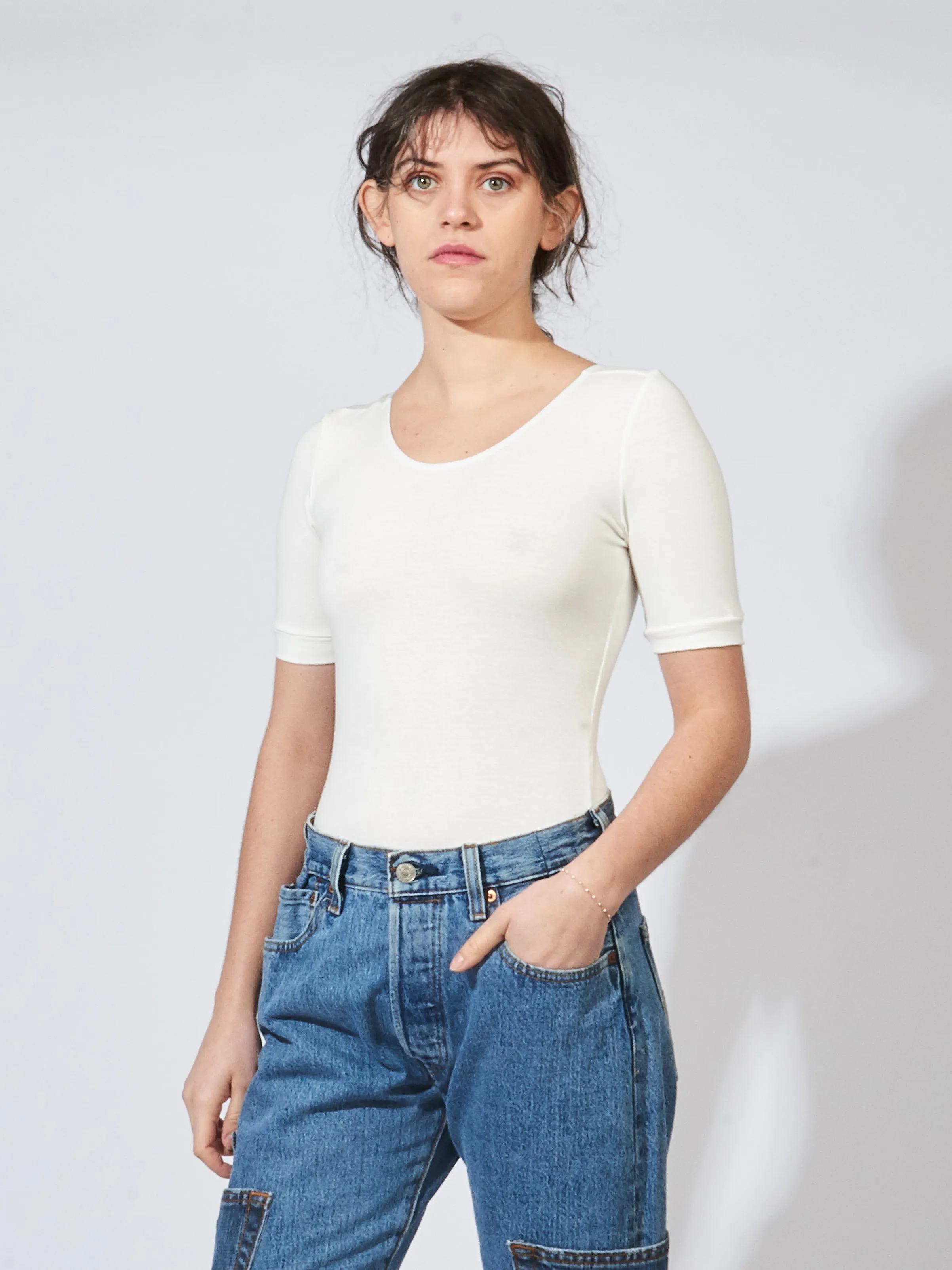 Ivory Josephine Bodysuit