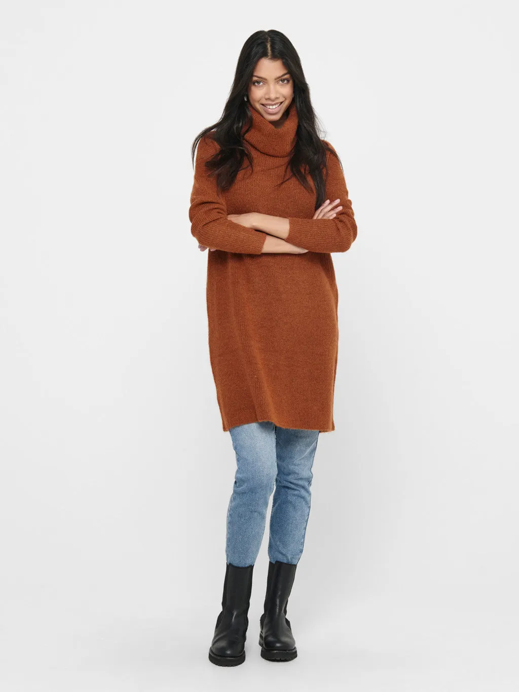 Jana Cowlneck Wool Dress