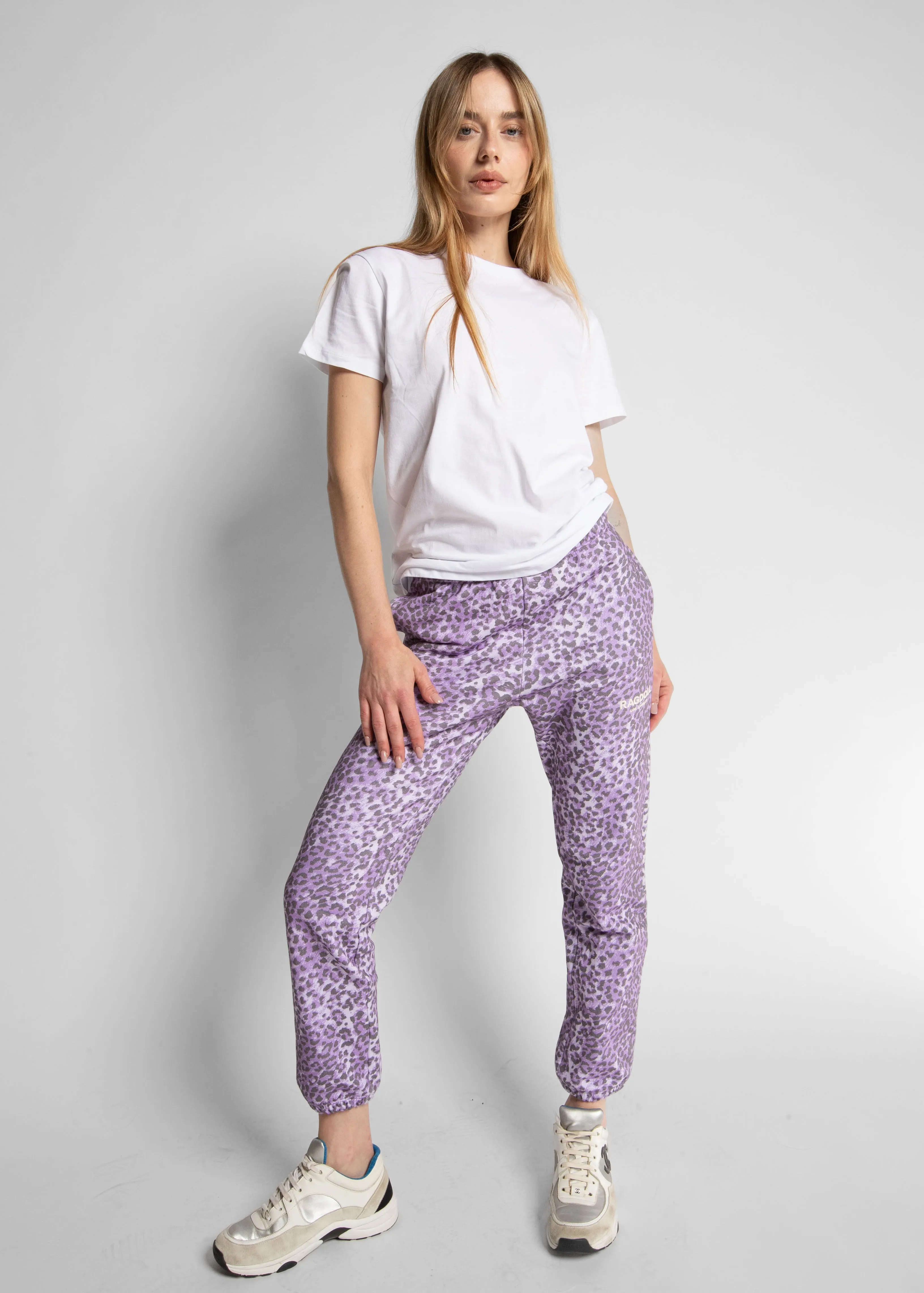 JOGGER - LEOPARD VIOLET
