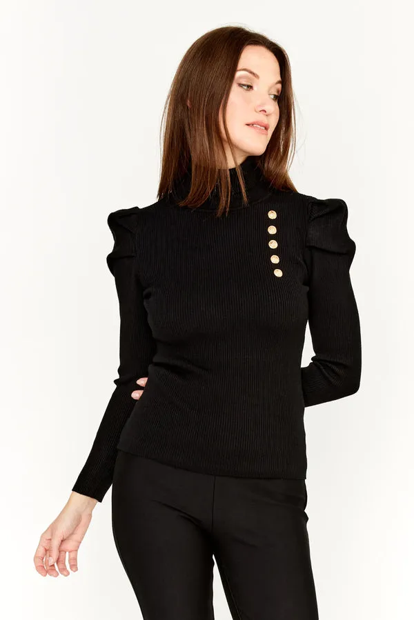 KNIT TURTLENECK SWEATER