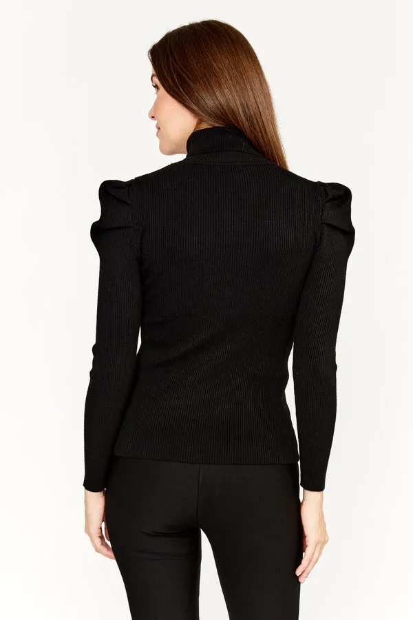 KNIT TURTLENECK SWEATER