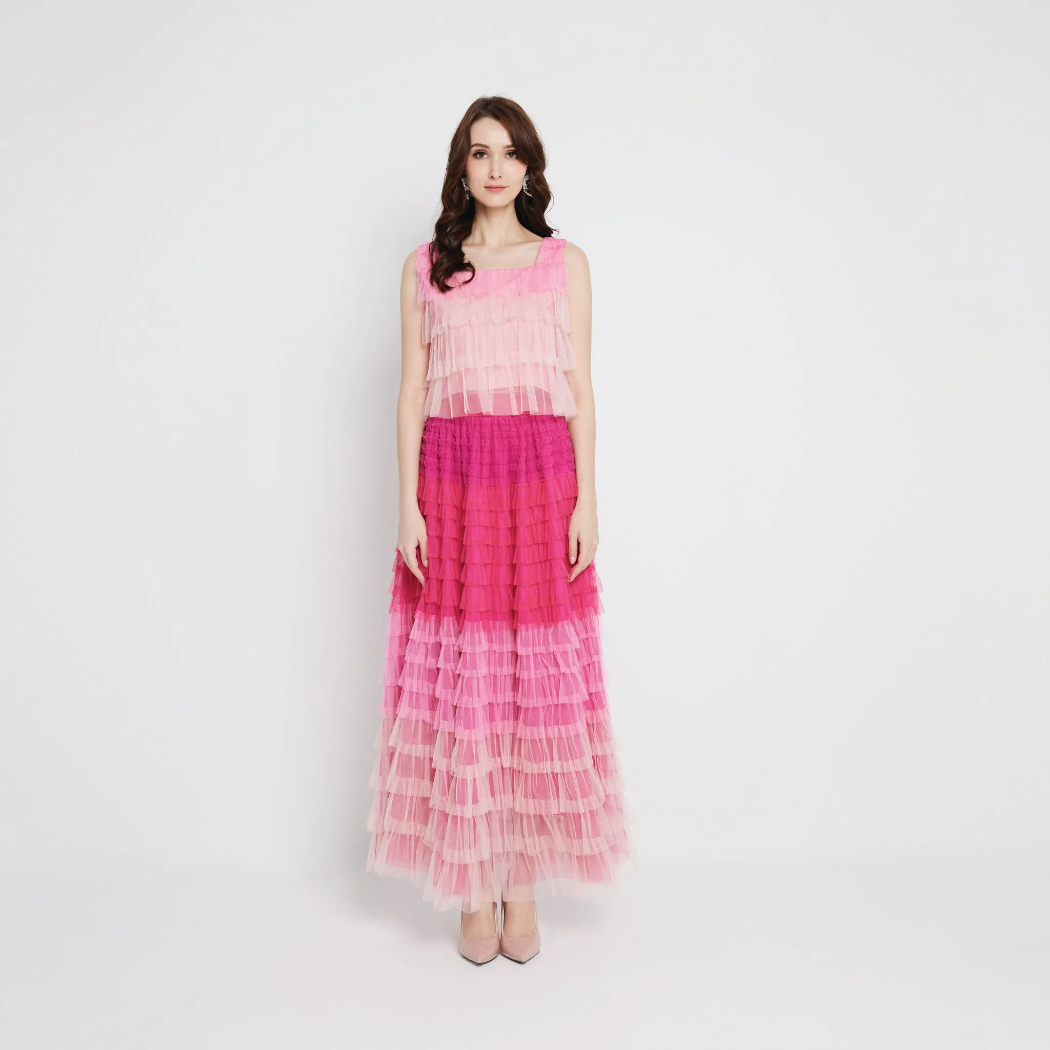Layer Tulle Top