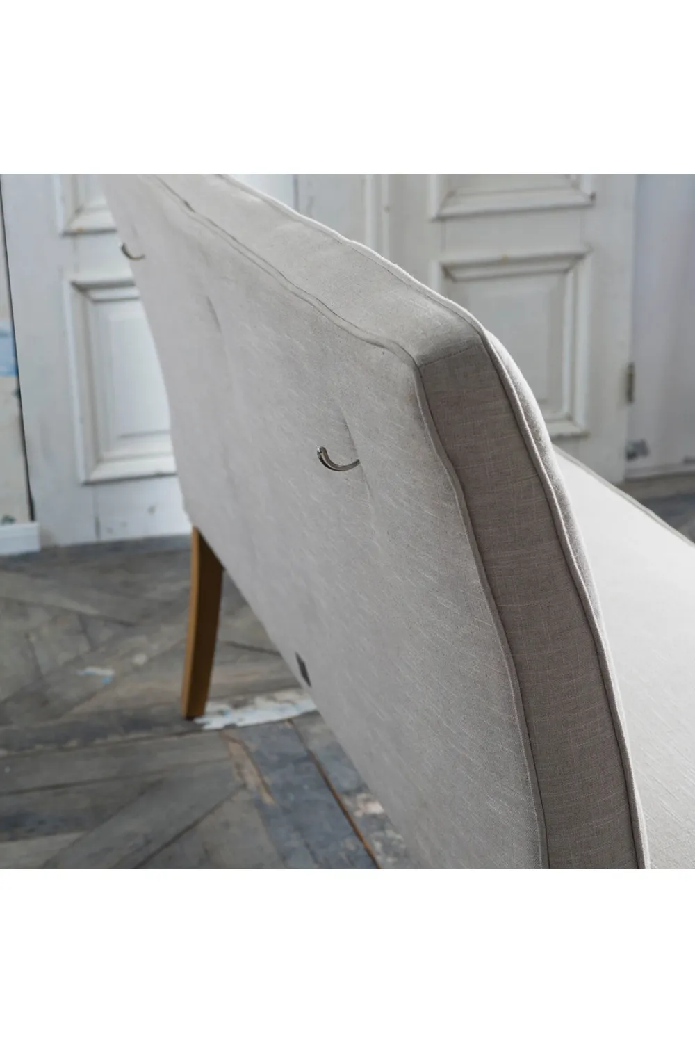 Linen Upholstered Bench | Rivièra Maison Cape Breton