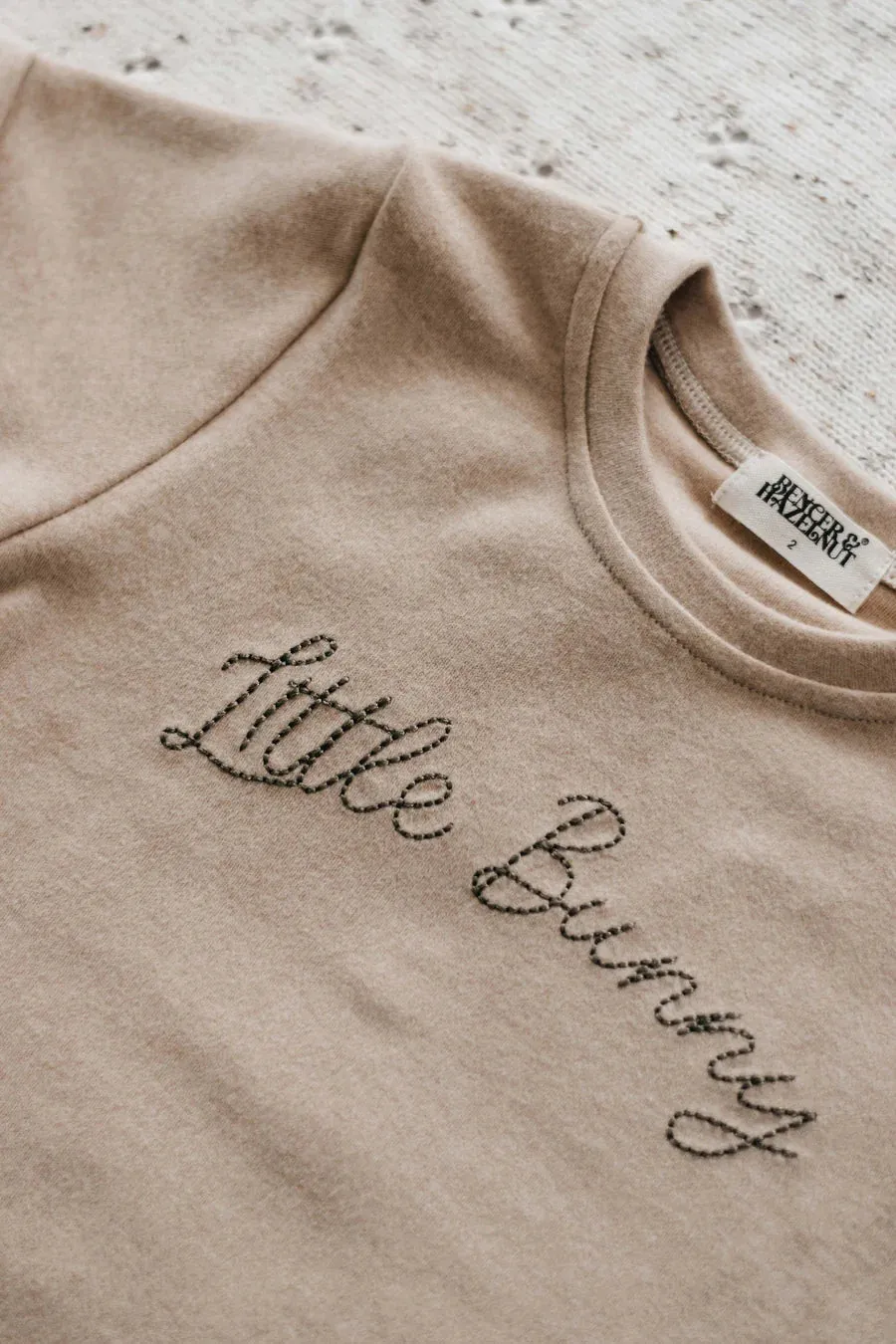 Little Bunny Embroidery Bodysuit