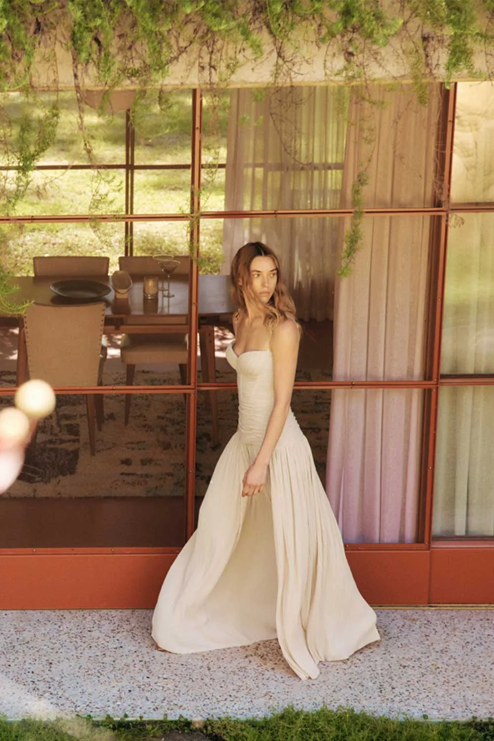 Manning Cartell - Double Time Pleat Dress in Nougat