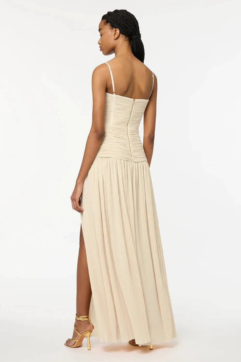 Manning Cartell - Double Time Pleat Dress in Nougat
