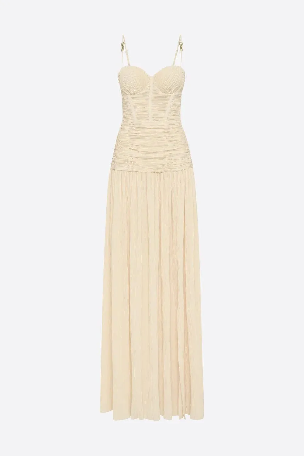Manning Cartell - Double Time Pleat Dress in Nougat