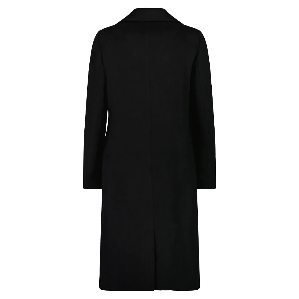 Moke: Rumour Woolen Coat - Black