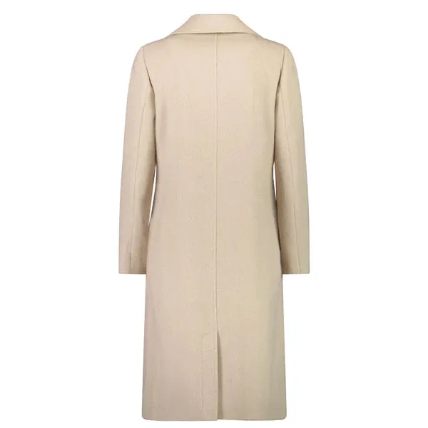 Moke: Rumour Woolen Coat - Oatmeal