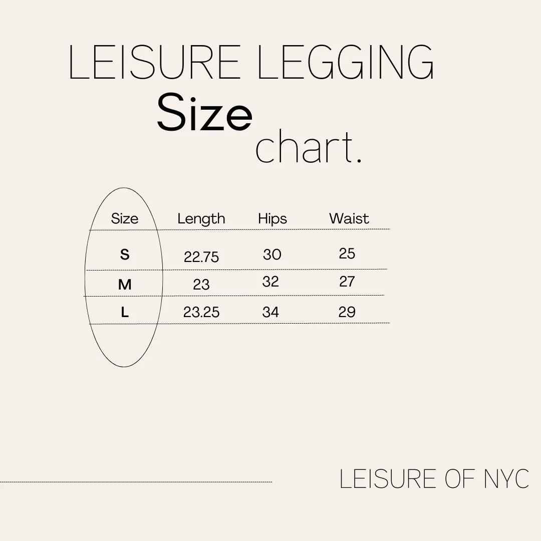 Organic Coastal Gray Midi Legging