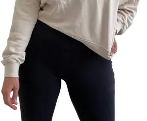 Organic Coastal Gray Midi Legging