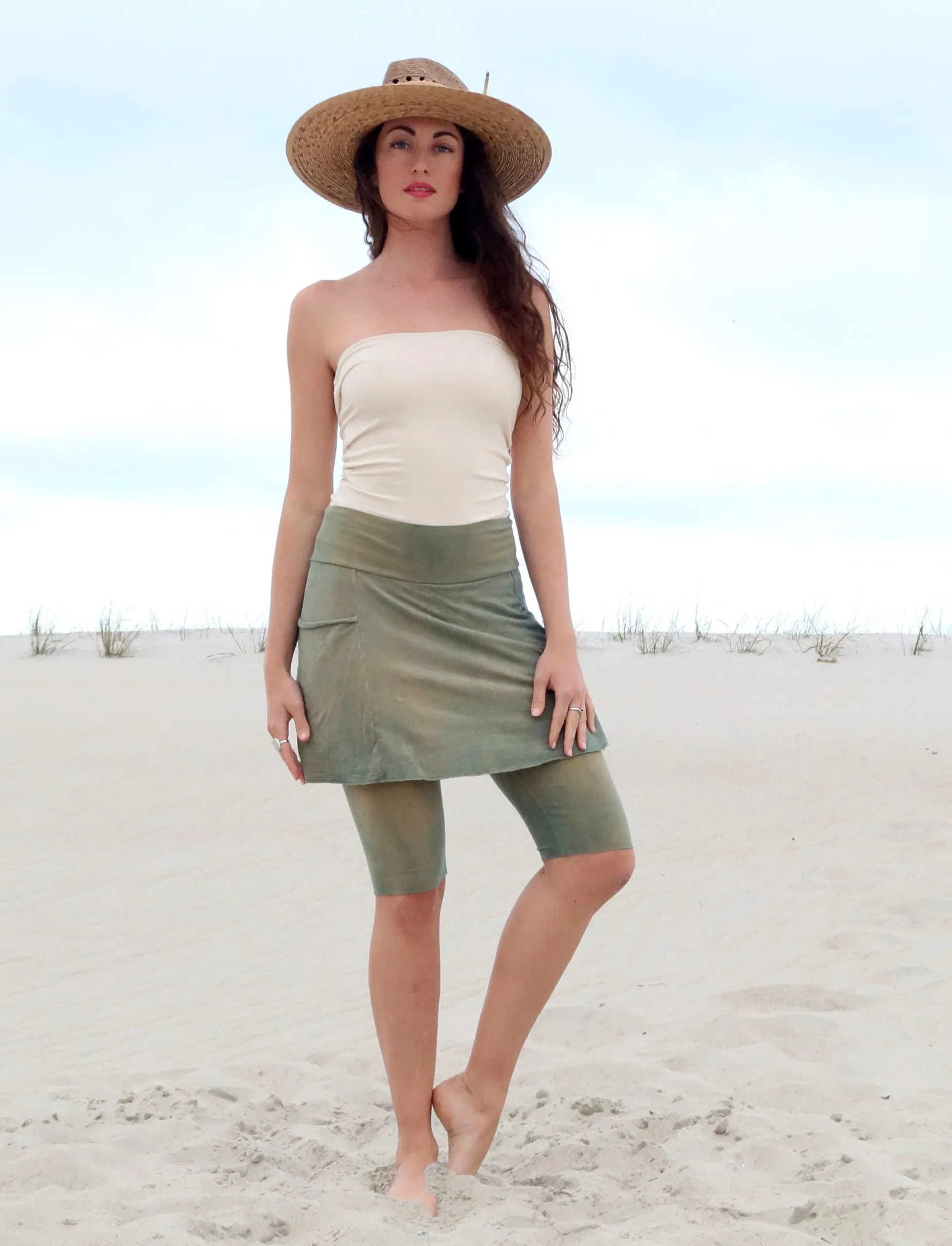 Perfect Pockets Mini Skirted Bermuda Leggings