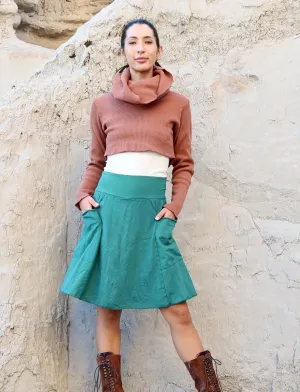Perfect Pockets Short Skirted Bermuda Leggings