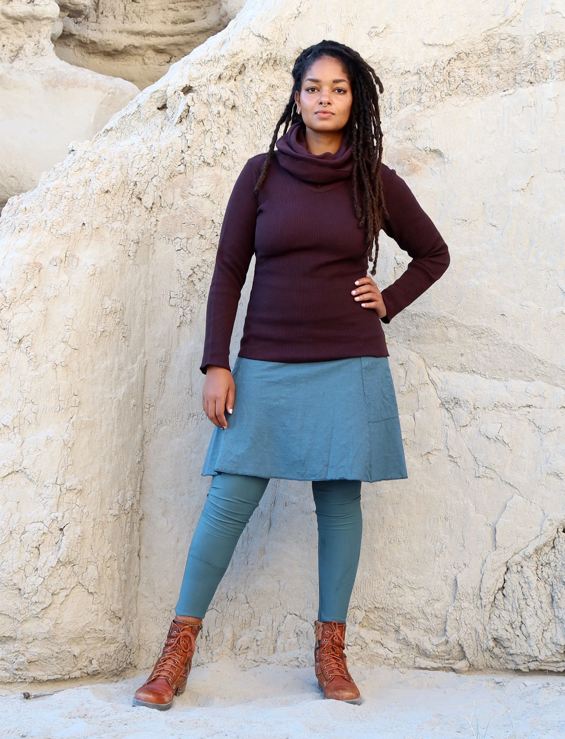 Perfect Pockets Short Skirted Pedal Leggings
