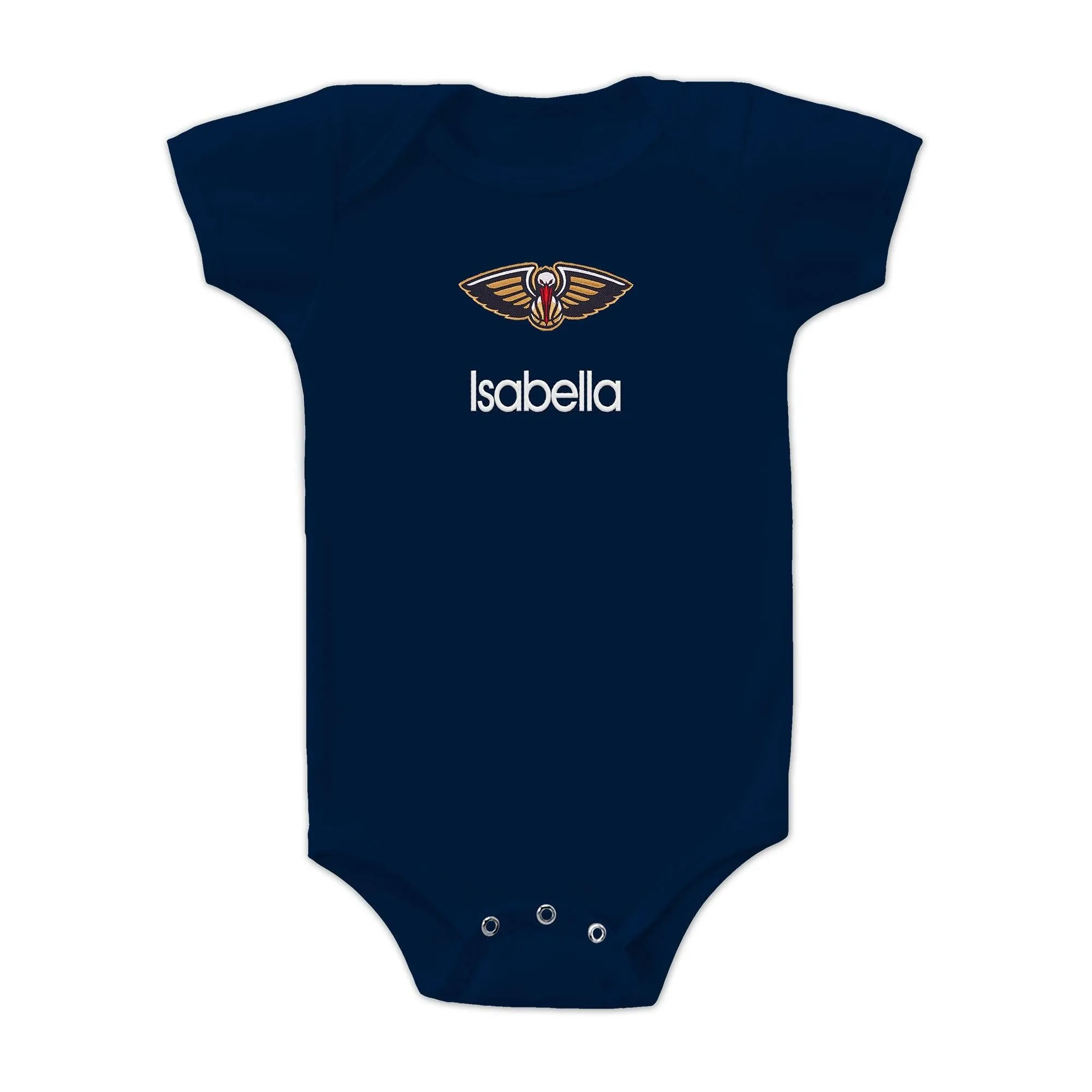 Personalized New Orleans Pelicans Bodysuit