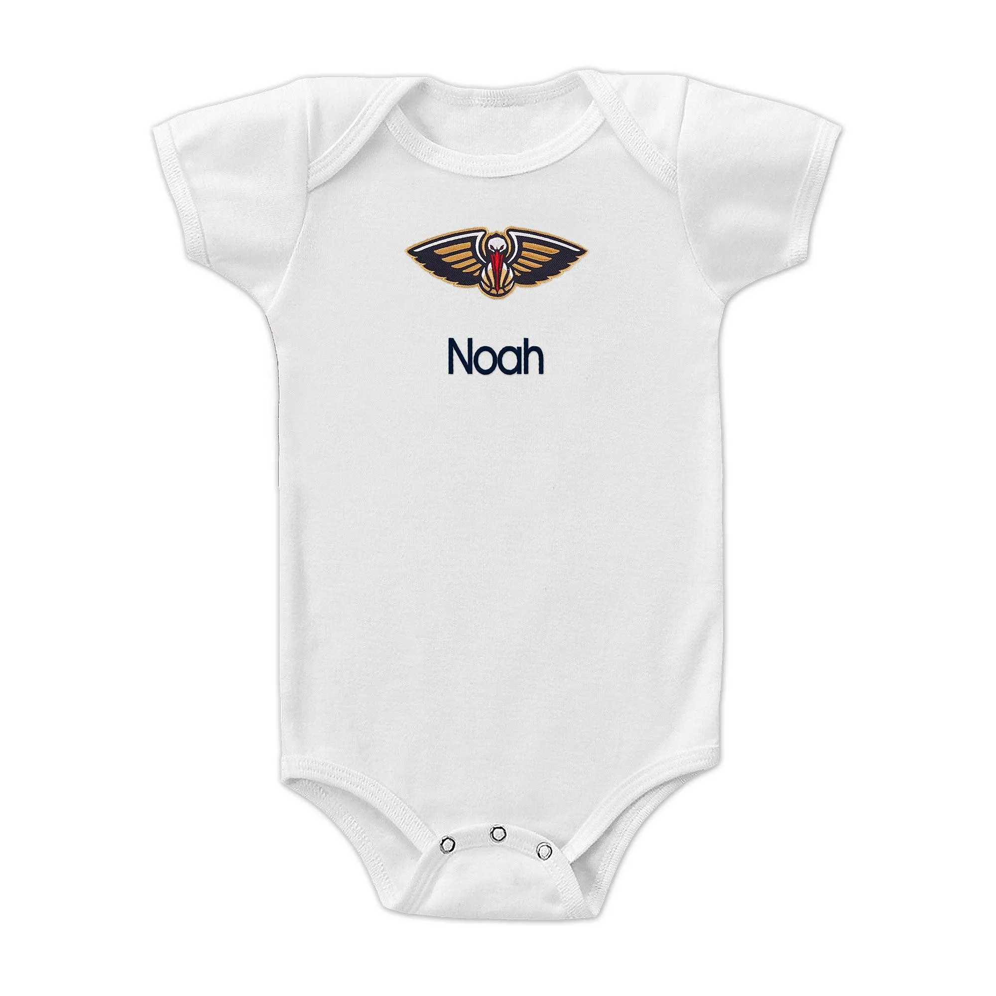 Personalized New Orleans Pelicans Bodysuit