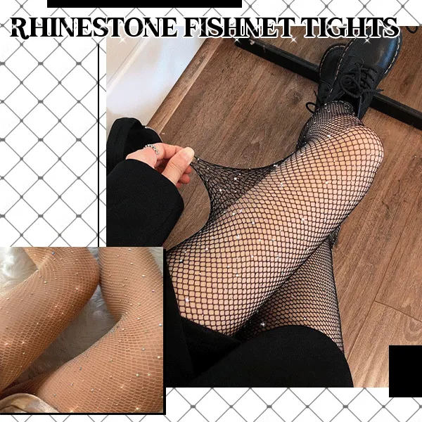 Rhinestone Glitter Fishnet Tights(1   1 FREE)