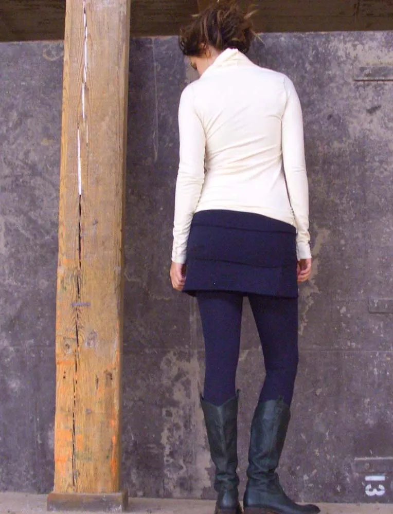 Ruffle Butt Mini Skirted Leggings