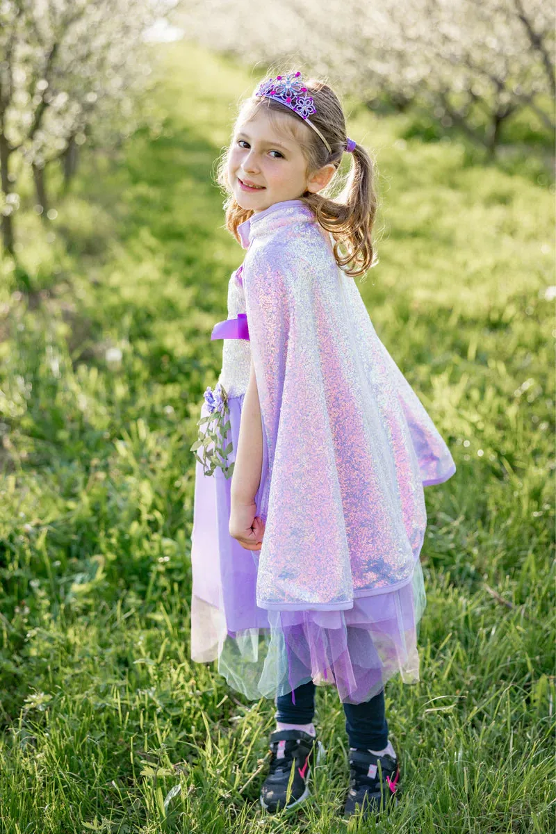 Sequins Cape, Lilac