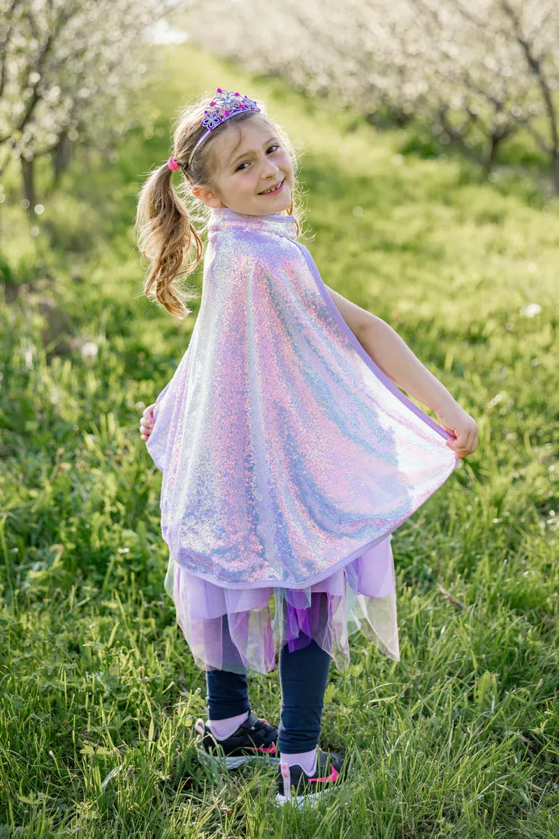 Sequins Cape, Lilac