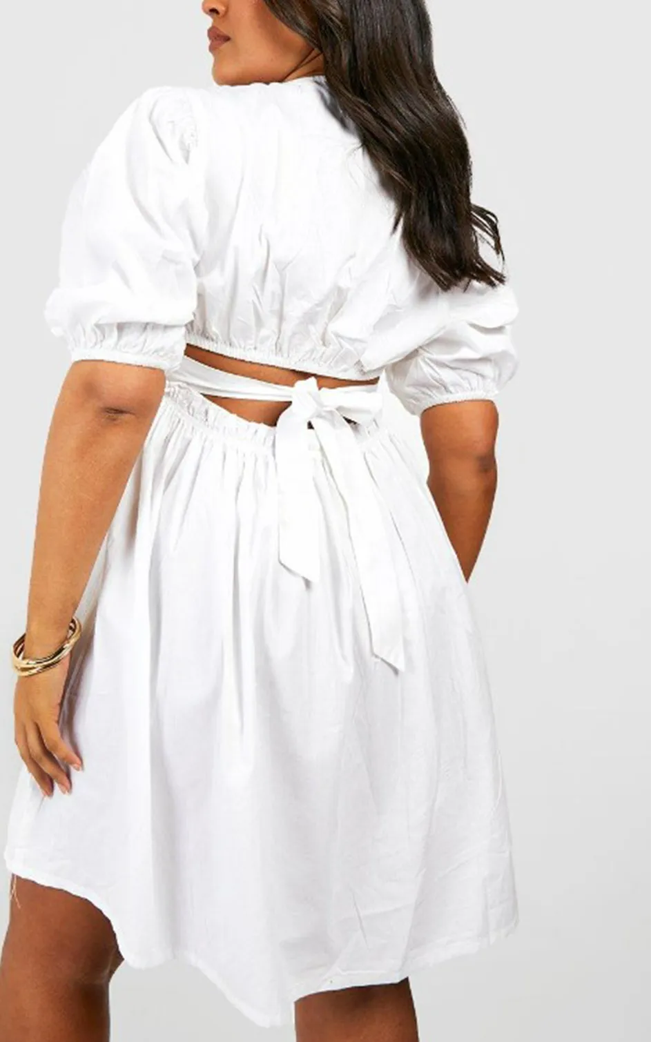 Smart White Dress